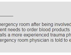 Echelon blood transfusion post test answers