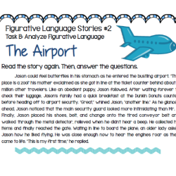 Figurative language worksheet 2 answer key